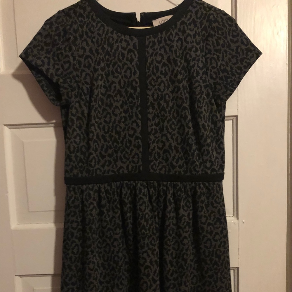 Cheetah print dress